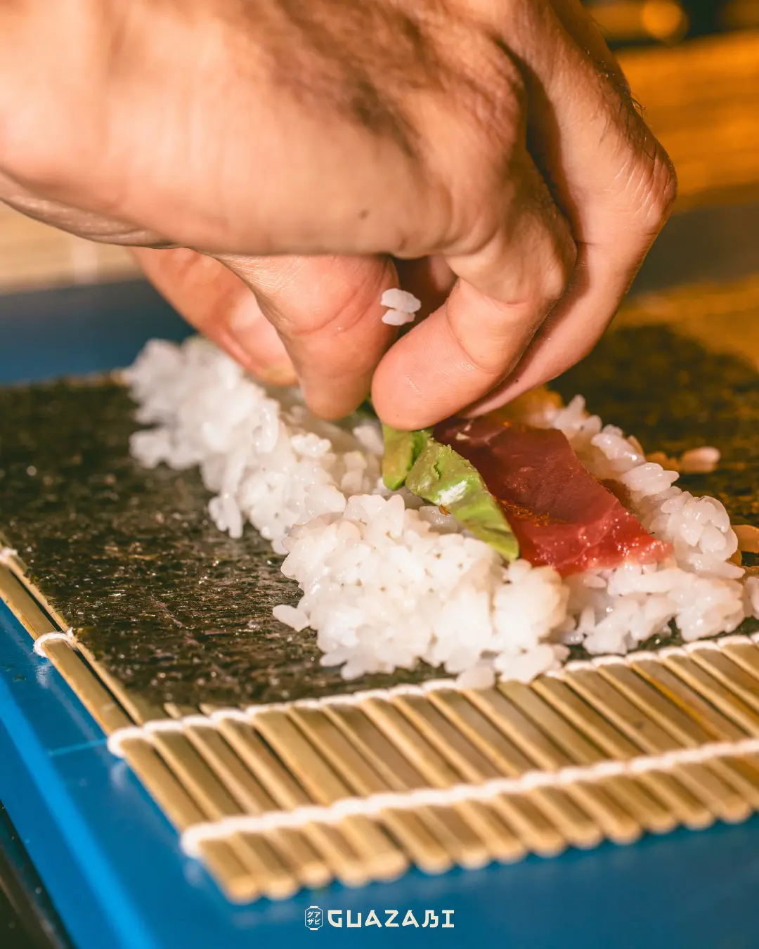 Elaboración de sushi